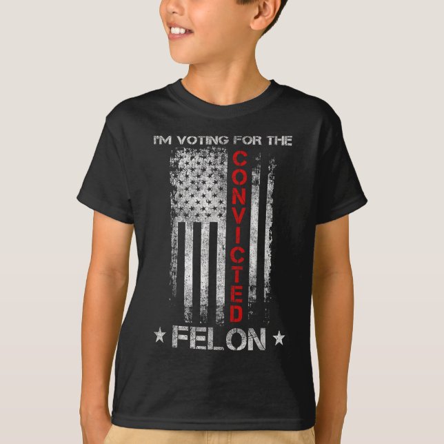 Camiseta Felon5, condenado en 2024 (Anverso)