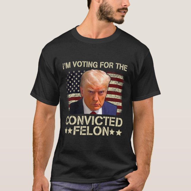 Camiseta Felon condenado en 2024 (Anverso)
