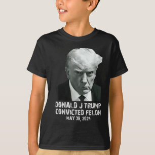 Camiseta Felon Donald Trump (culpable) lo encerró en prisió