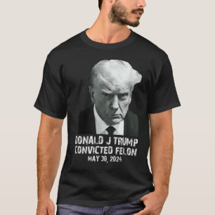 Camiseta Felon Donald Trump (culpable) lo encerró en prisió
