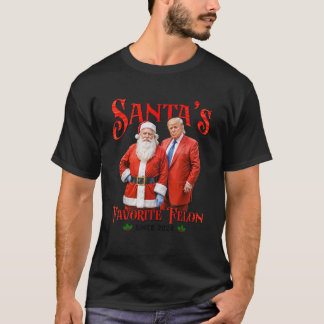 Camiseta Felón favorito de Santa desde 2024 Navidades Navid