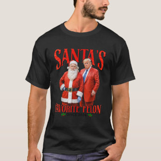 Camiseta Felón favorito de Santa desde 2024 Navidades Navid