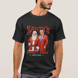 Camiseta Felón favorito de Santa desde 2024 Navidades Navid