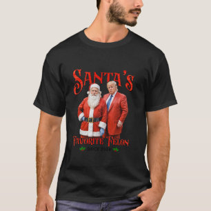 Camiseta Felón favorito de Santa desde 2024 Navidades Navid