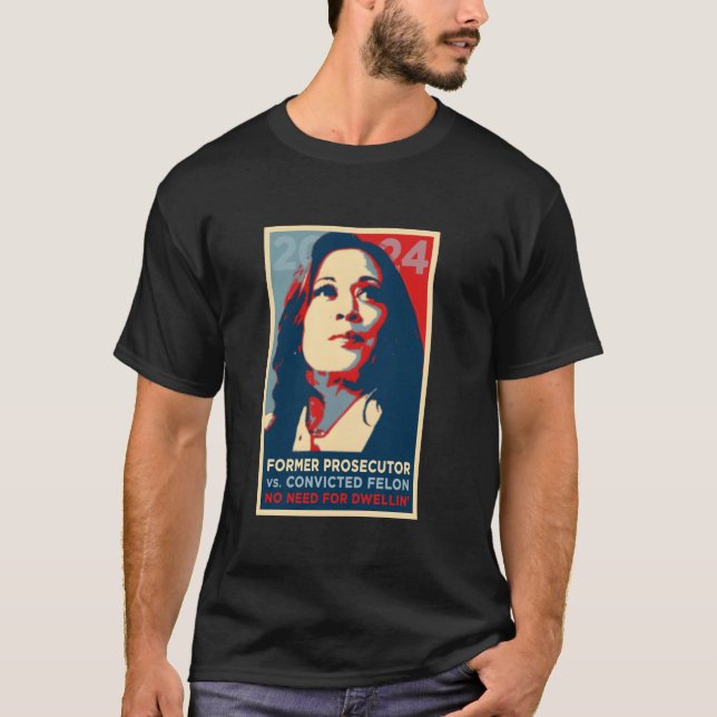Camiseta FELON Kamala H, EX FISCAL Votante (Anverso)