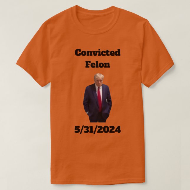 Camiseta Felon T-Shirt convicto (Diseño del anverso)