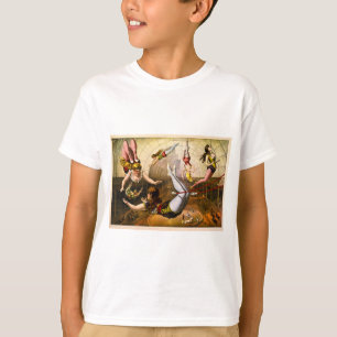 Camiseta Female Acrobats 1890