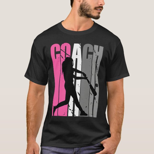 Camiseta Female Baseball Player Instructor Softball Teacher (Anverso)
