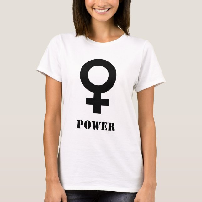 Camiseta female power (Anverso)