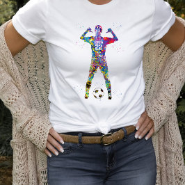 Camiseta Female Soccer Player