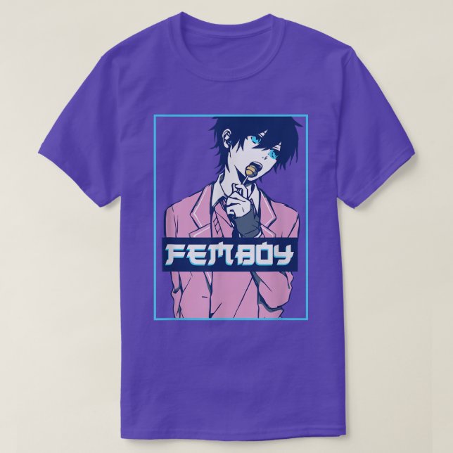 Camiseta Femboy Aestesia Anime Boy Crossdressing (Diseño del anverso)