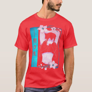 Camiseta Femboy Anime Boy Gótico Pastel Japonés Estética Sa