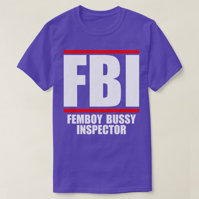 Camiseta Femboy Bussy Inspector (Diseño del anverso)