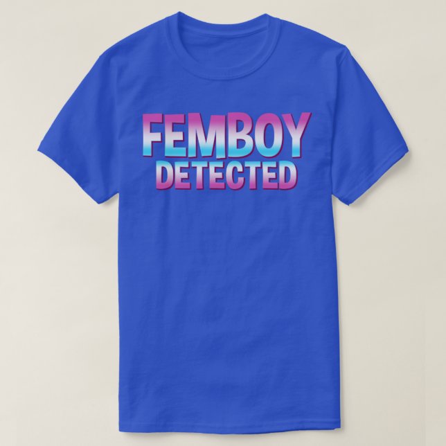 Camiseta Femboy Femboy Detector Regalo (Diseño del anverso)