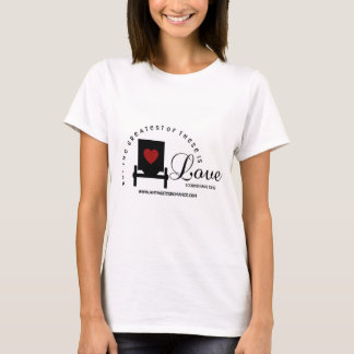 camiseta femenina 1 Corinthians 13:13