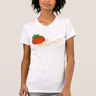 Camiseta femenina 2 del tomate de APH Buono