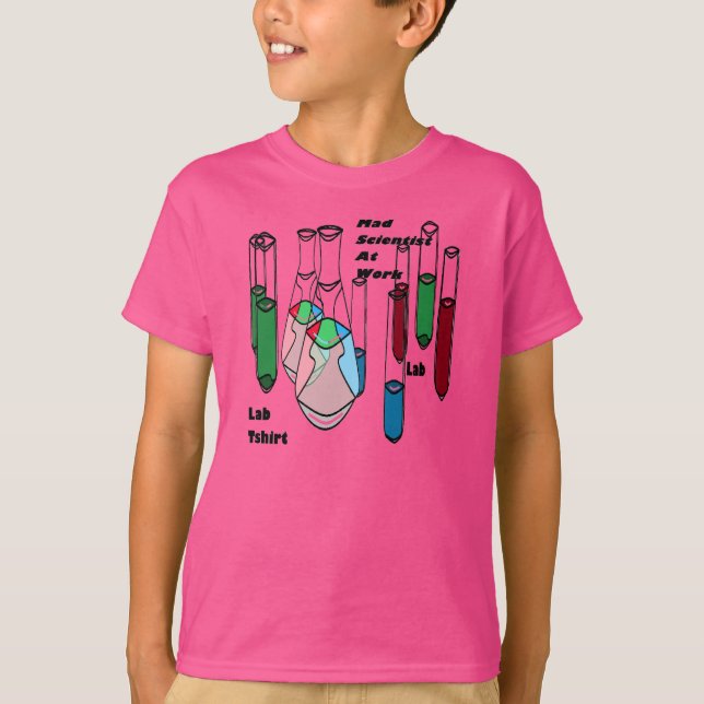 Camiseta femenina 5 del científico de la ciencia (Anverso)