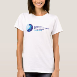 Camiseta femenina AARSC 2024 (diseño frontal y pos