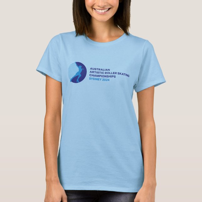 Camiseta femenina AARSC 2024 - (sólo diseño fronta (Anverso)