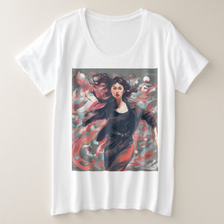 Camiseta femenina caos