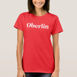 Camiseta femenina clásica de Oberlin