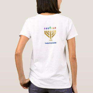 Camiseta femenina con logotipo de Yada Yahowah