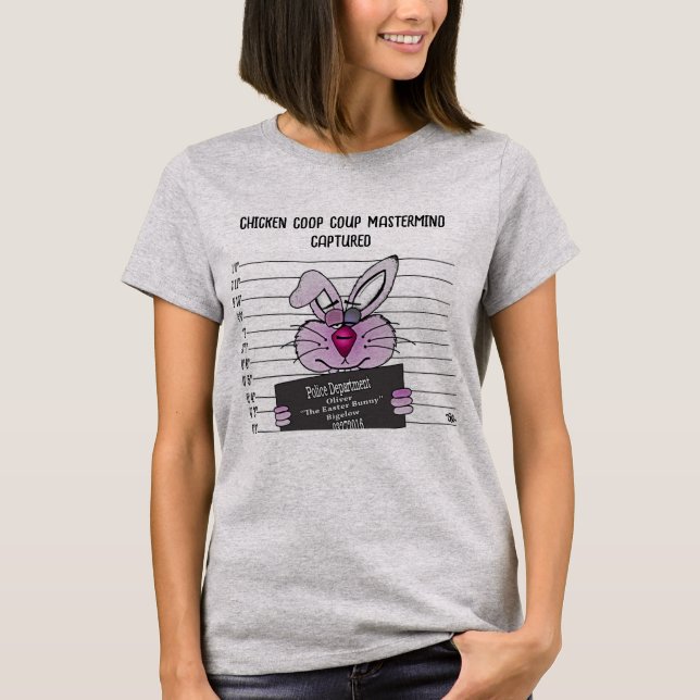 Camiseta femenina conyugal de Pascua (Anverso)