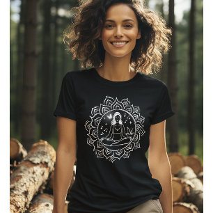 Camiseta femenina cute Zen