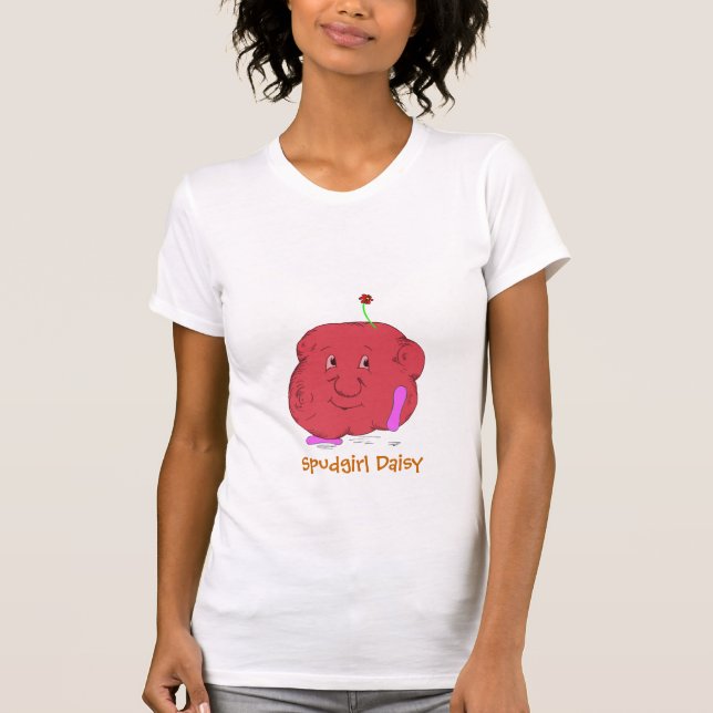 Camiseta femenina Daisy (Anverso)