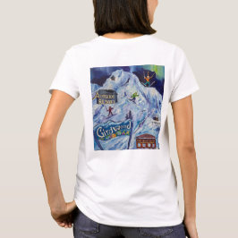 Camiseta femenina de Alaska Alyeska/Girdwood