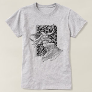 Camiseta femenina de Art Nouveau