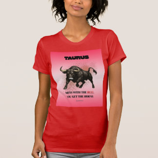 Camiseta femenina de Astrología Taurus Zodiac