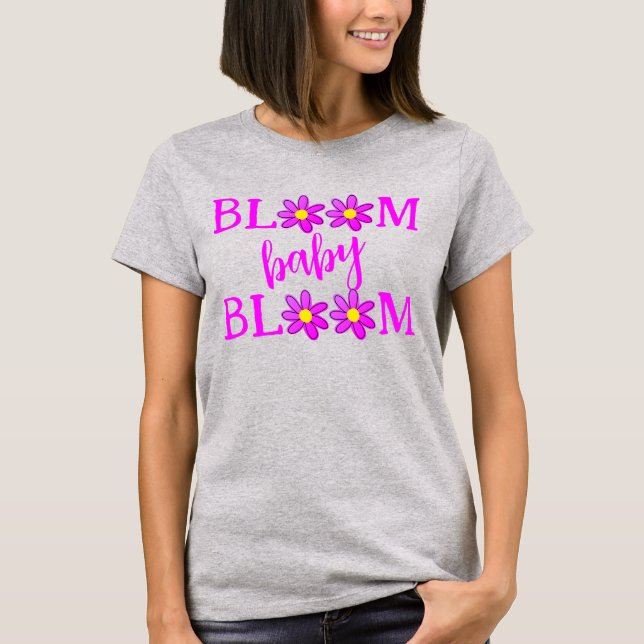 Camiseta femenina de Bloom Baby Bloom (Anverso)