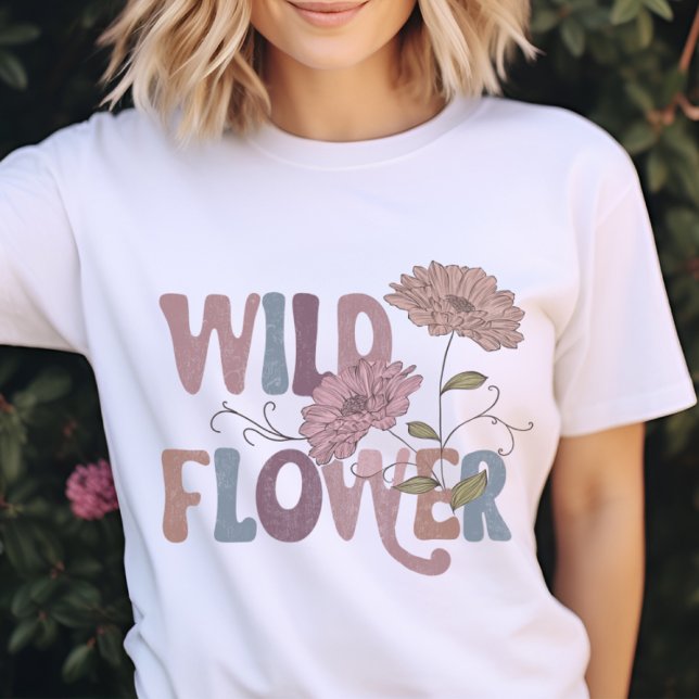 Camiseta femenina de Boho Wild Flower (Subido por el creador)