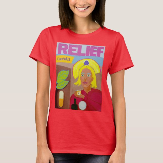 Camiseta femenina de Brent Bechtel "RELIEF" (Anverso)