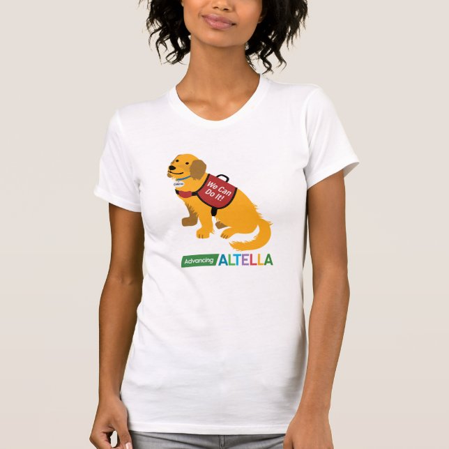 Camiseta femenina de Candoo (Anverso)