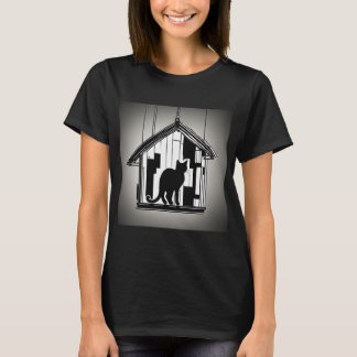 Camiseta femenina de Cat House