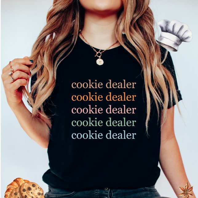 Camiseta femenina de cookie de panadería (Subido por el creador)