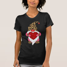 Camiseta femenina de Cute Gnome Valentine