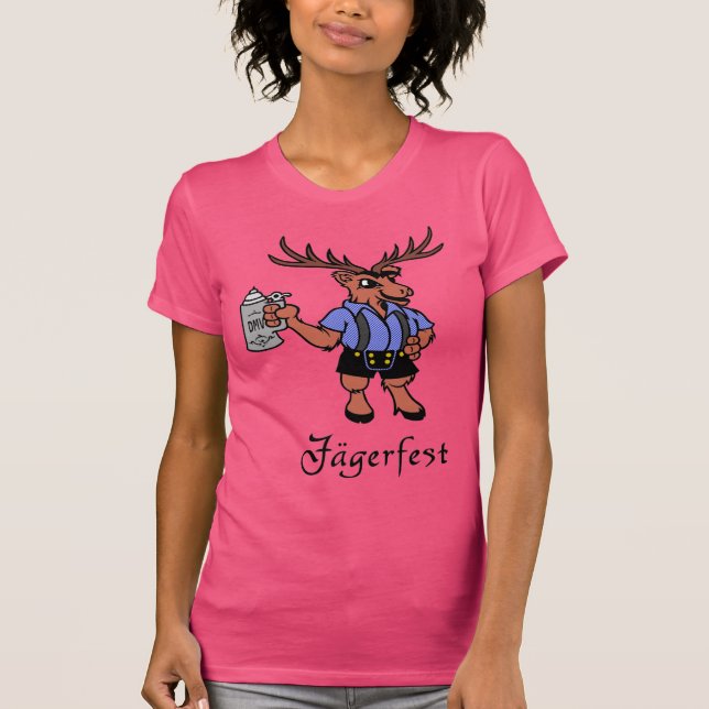 Camiseta femenina de DMV Jägerfest (Anverso)
