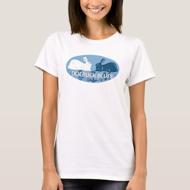 Camiseta femenina de Doebuck Blues (Anverso)