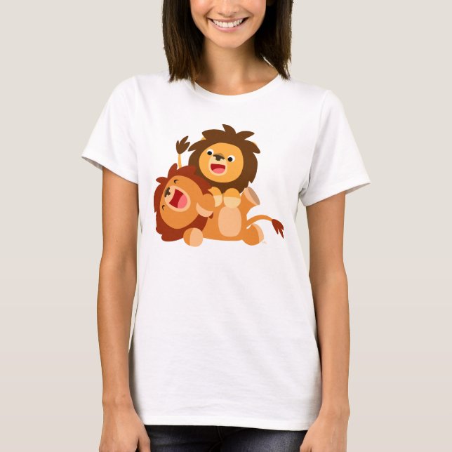 Camiseta femenina de dos Personalizados juguetoner (Anverso)
