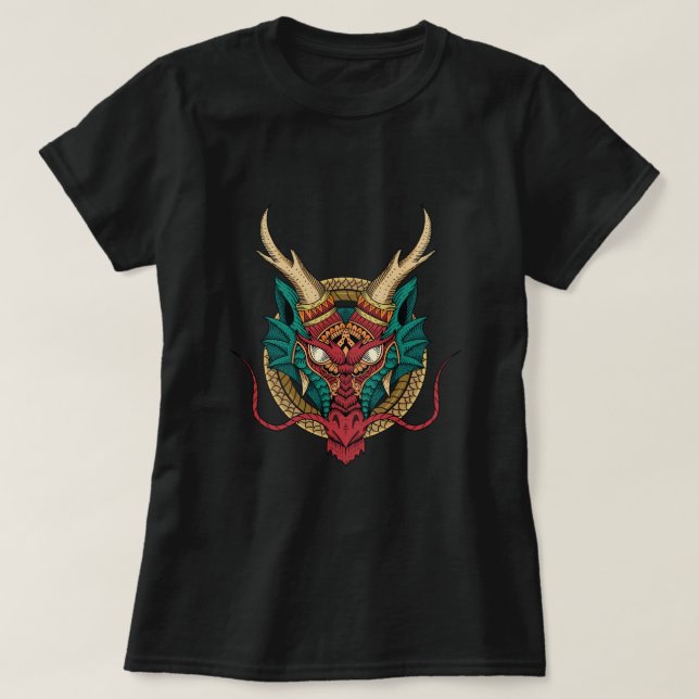Camiseta femenina de Dragoon (Diseño del anverso)