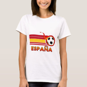 Camiseta Femenina de Fútbol de España