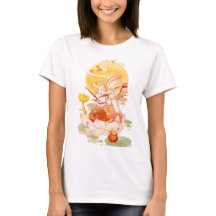 Camiseta femenina de Golden Moon Harmony