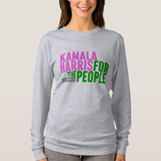 Camiseta femenina de Grey Kamala (Anverso)