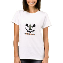 camiseta femenina de halloween