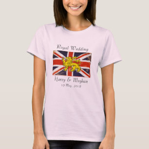 Camiseta femenina de Harry & Meghan Royal Boda