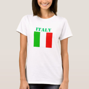 Camiseta femenina de Italia