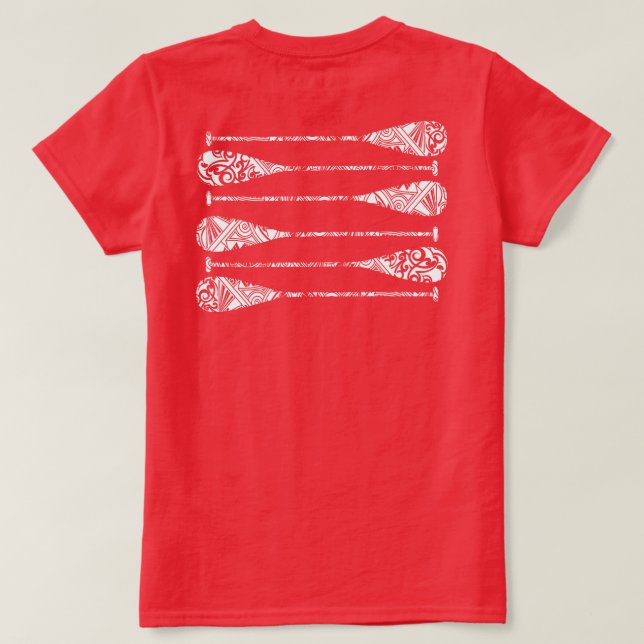 Camiseta femenina de KCC (Reverso del diseño)